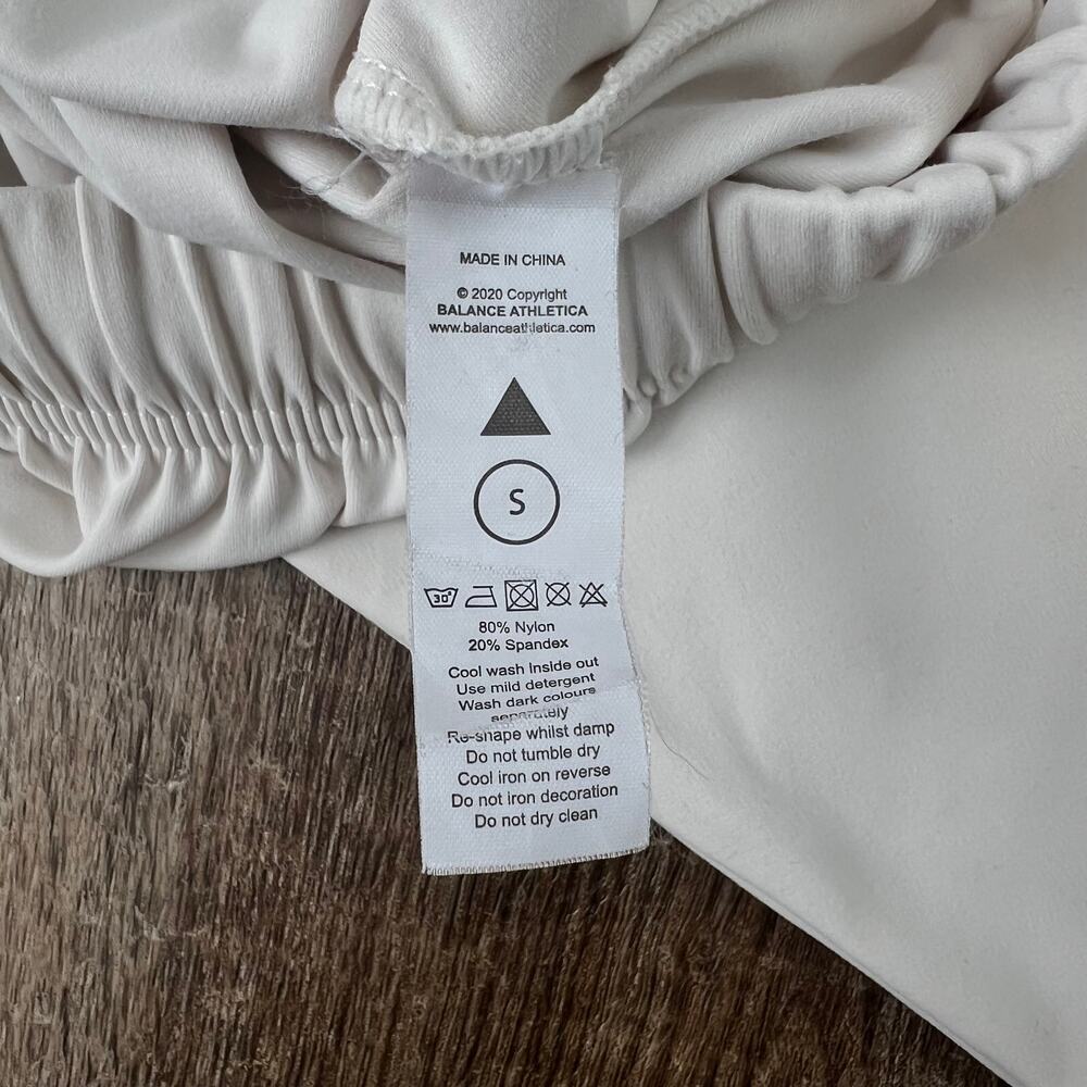 Balance Athletica Off White Cropped Drawstring Pullover Top - Picture 5 of 7